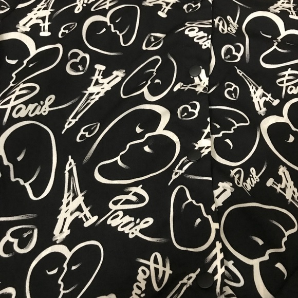 Catherine Malandrino paris print blouse - Picture 3 of 7